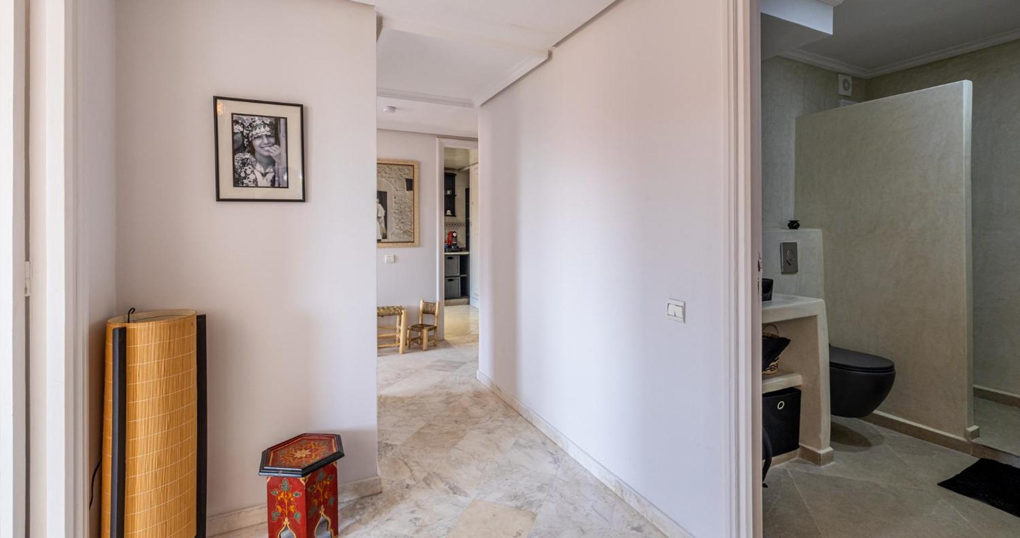 Appartamento Charming 2-Bed Oasis Pool View Marrakesh Esterno foto